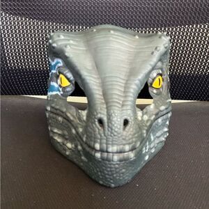 Jurassic World Dinosaur Blue Child Boys Halloween Costume Mask
